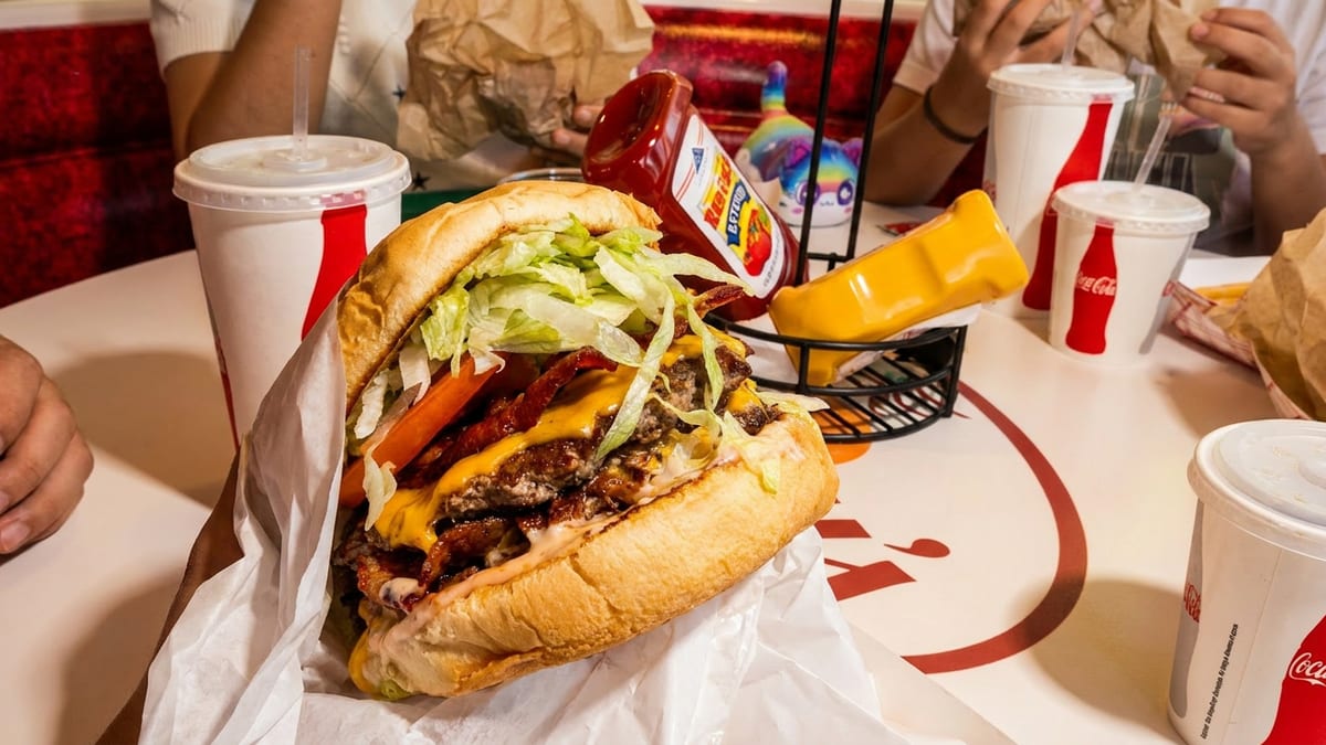 Burgers and those fries